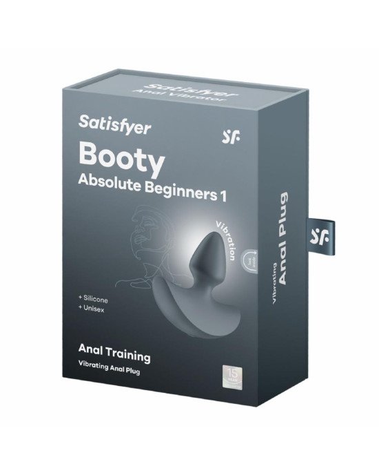 Анальна вібропробка Satisfyer Booty Absolute Beginners 1, для початківців Анальна вібропробка Satisfyer Booty Absolute Beginners 1, для початківців