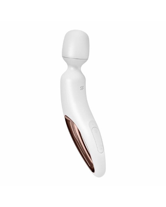 Вібромасажер Satisfyer Wand-erland (White/Rosegold) Вібромасажер Satisfyer Wand-erland (White/Rosegold)