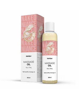 Розпродаж!!! Масажна олія Satisfyer Massage Oil Neutral 250 мл (термін 30.04.2027)