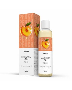 Розпродаж!!! Масажна олія Satisfyer Massage Oil Peach 250 мл (термін 30.04.2027)