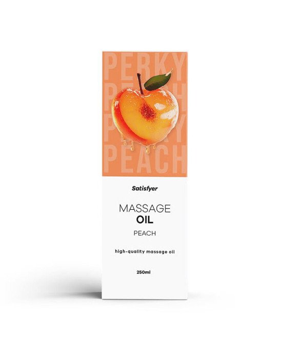 Масажна олія Satisfyer Massage Oil Peach 250 мл Масажна олія Satisfyer Massage Oil Peach 250 мл