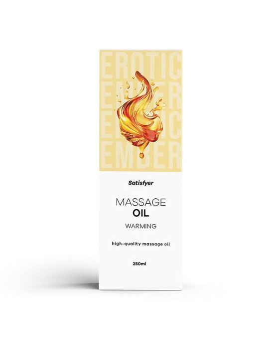 Масажна олія Satisfyer Massage Oil Warming 250 мл Масажна олія Satisfyer Massage Oil Warming 250 мл