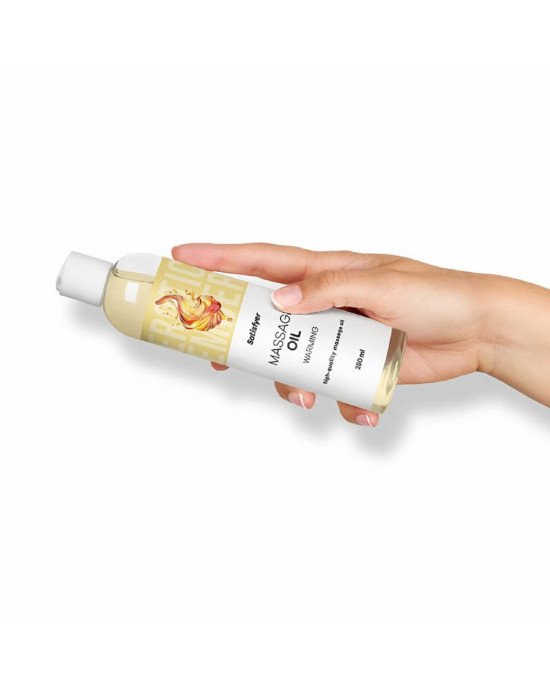 Масажна олія Satisfyer Massage Oil Warming 250 мл Масажна олія Satisfyer Massage Oil Warming 250 мл