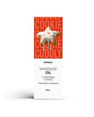 Масажна олія Satisfyer Massage Oil Christmas Cookie 250 мл