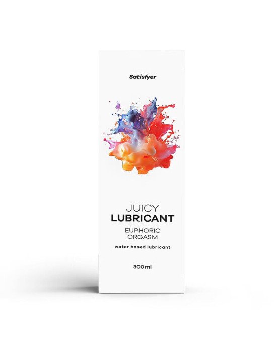 Лубрикант на водній основі Satisfyer Juicy Lubricant Euphoric Orgasm water based 300 мл Лубрикант на водній основі Satisfyer Juicy Lubricant Euphoric Orgasm water based 300 мл