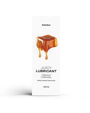 Лубрикант на водній основі Satisfyer Juicy Lubricant Creamy Caramel water based 300 мл