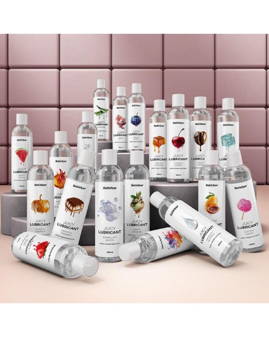 Лубрикант на водній основі Satisfyer Juicy Lubricant Cotton Candy water based 300 мл Лубрикант на водній основі Satisfyer Juicy Lubricant Cotton Candy water based 300 мл