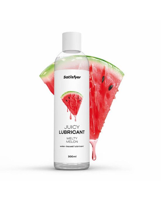 Лубрикант на водній основі Satisfyer Juicy Lubricant Melty Melon water based 300 мл
