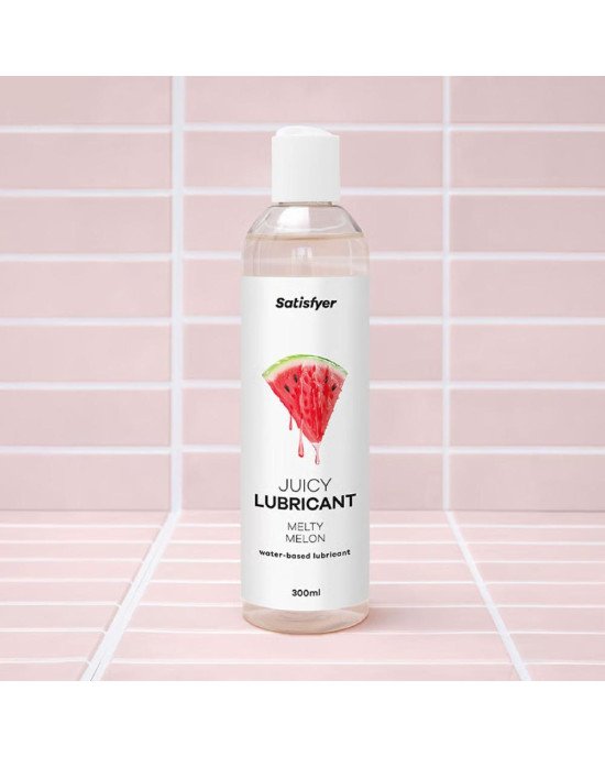 Лубрикант на водній основі Satisfyer Juicy Lubricant Melty Melon water based 300 мл