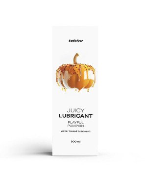 Лубрикант на водній основі Satisfyer Juicy Lubricant Playful Pumpkin water based 300 мл
