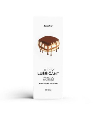 Лубрикант на водній основі Satisfyer Juicy Lubricant Tasteful Tiramisu water based 300 мл