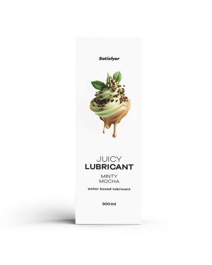 Лубрикант на водній основі Satisfyer Juicy Lubricant Minty Mocha water based 300 мл