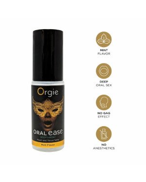 Спрей для мінету Orgie - Oral Ease (15 мл) Спрей для мінету Orgie - Oral Ease (15 мл)