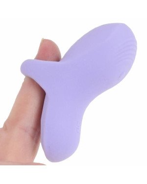 Вібратор на палець FUZU Sensa Skin Activated Fingertip Vibe - Pastel Purple