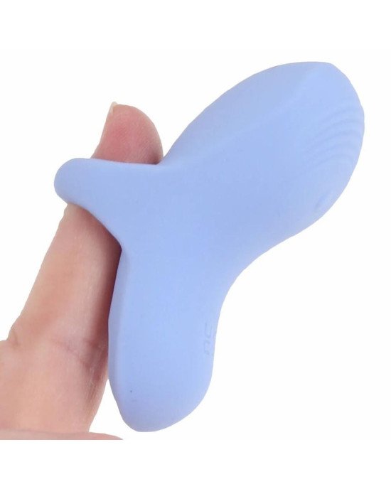 Вібратор на палець FUZU Sensa Skin Activated Fingertip Vibe - Pastel Blue Вібратор на палець FUZU Sensa Skin Activated Fingertip Vibe - Pastel Blue