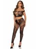 Комплект Leg Avenue Off Shoulder Crop Top and Legging One Size Комплект Leg Avenue Off Shoulder Crop Top and Legging One Size