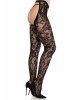 Колготки Leg Avenue Rose Lace Crotchless Tights with Open One Size Black Колготки Leg Avenue Rose Lace Crotchless Tights with Open One Size Black