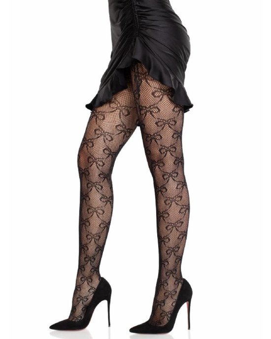 Колготки Leg Avenue Bow Net Tights One Size Колготки Leg Avenue Bow Net Tights One Size