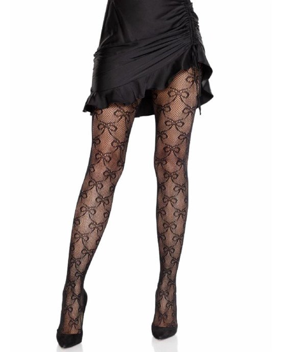 Колготки Leg Avenue Bow Net Tights One Size Колготки Leg Avenue Bow Net Tights One Size