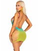 Сукня Leg Avenue Seamless Ombre Faux Lace Up Mini Dress One Size Ocean Сукня Leg Avenue Seamless Ombre Faux Lace Up Mini Dress One Size Ocean