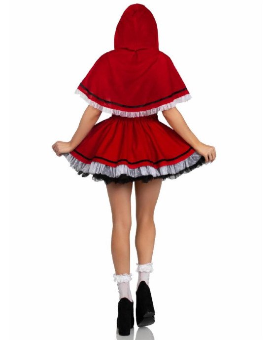 Костюм Червоної Шапочки Leg Avenue Flirty Miss Red Top and Skirt L Костюм Червоної Шапочки Leg Avenue Flirty Miss Red Top and Skirt L