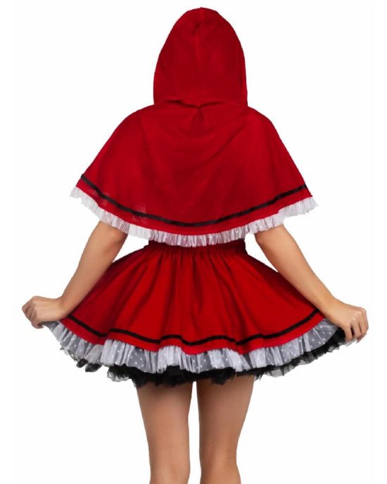 Костюм Червоної Шапочки Leg Avenue Flirty Miss Red Top and Skirt M Костюм Червоної Шапочки Leg Avenue Flirty Miss Red Top and Skirt M
