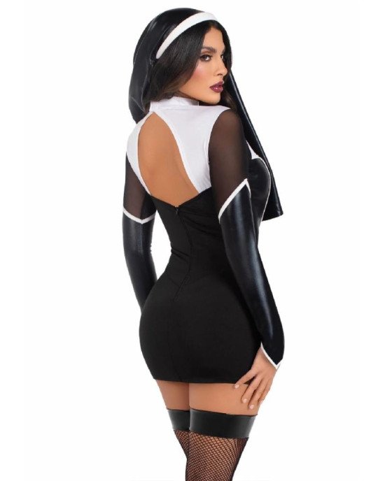 Костюм черниці Leg Avenue Holy Hottie Dress XS Костюм черниці Leg Avenue Holy Hottie Dress XS