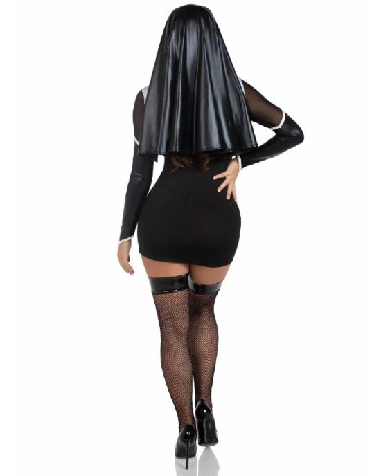 Костюм черниці Leg Avenue Holy Hottie Dress XS Костюм черниці Leg Avenue Holy Hottie Dress XS