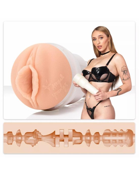 Мастурбатор Fleshlight Girls: Angel Youngs - Sweetness, зі зліпка вагіни, дуже ніжний Мастурбатор Fleshlight Girls: Angel Youngs - Sweetness, зі зліпка вагіни, дуже ніжний