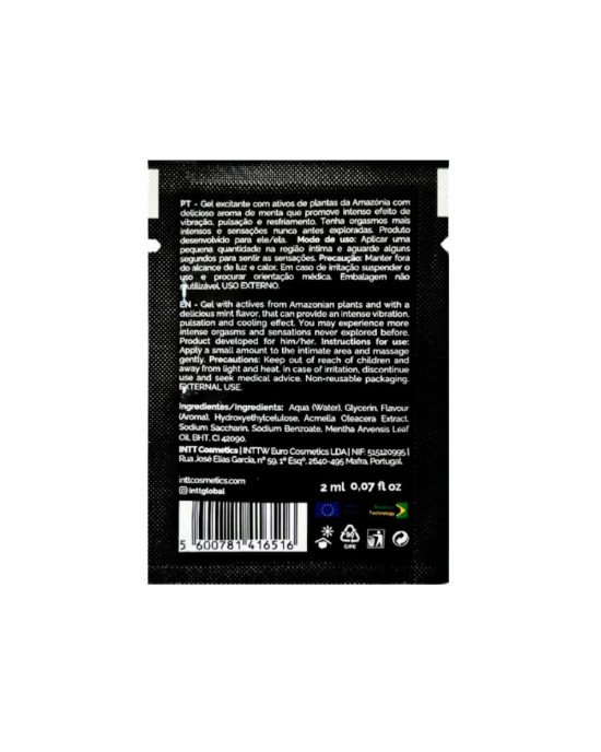 Пробник рідкого вібратора Intt Vibration Ice (2 мл) Пробник рідкого вібратора Intt Vibration Ice (2 мл)