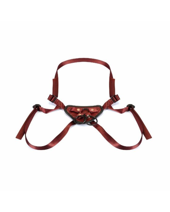 Трусики для страпона Liebe Seele Wine Red Strap-on Harness Трусики для страпона Liebe Seele Wine Red Strap-on Harness