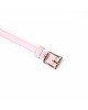 Шкіряна маска на очі Liebe Seele White & Pink Fairy Goat Leather Blindfold