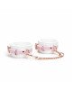 Наручники Liebe Seele White & Pink Fairy Goat Leather Hand Cuffs Наручники Liebe Seele White & Pink Fairy Goat Leather Hand Cuffs