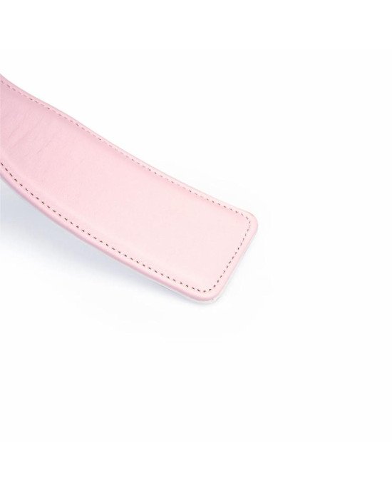 Паддл Liebe Seele White & Pink Leather Paddle Паддл Liebe Seele White & Pink Leather Paddle