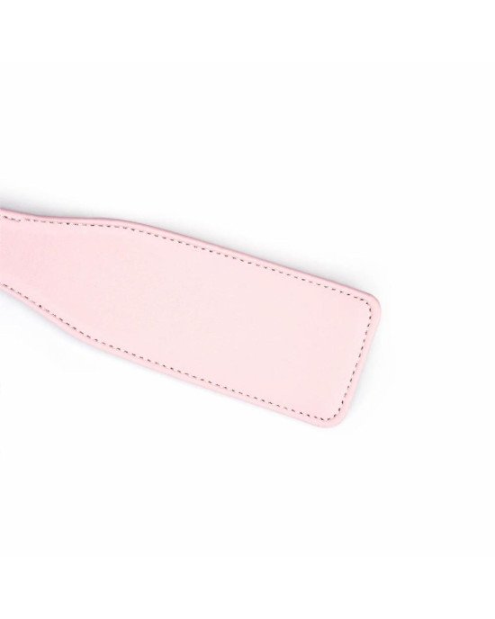 Паддл Liebe Seele White & Pink Leather Paddle Паддл Liebe Seele White & Pink Leather Paddle