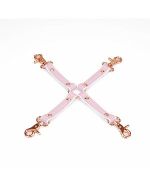 Хрестовина Liebe Seele White & Pink Leather Hogtie