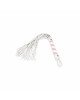Флогер Liebe Seele White & Pink Leather Flogger Флогер Liebe Seele White & Pink Leather Flogger