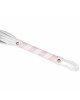 Флогер Liebe Seele White & Pink Leather Flogger Флогер Liebe Seele White & Pink Leather Flogger