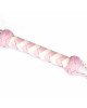 Флогер Liebe Seele White & Pink Leather Whip Флогер Liebe Seele White & Pink Leather Whip