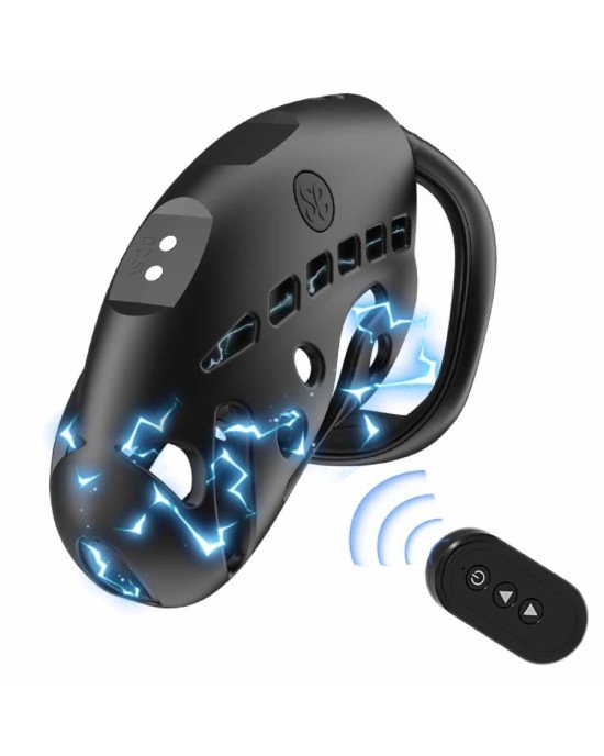Клітка для члена з електростимуляцією LOCKINK SEVANDA Nautilus Estim Chastity Cage Клітка для члена з електростимуляцією LOCKINK SEVANDA Nautilus Estim Chastity Cage