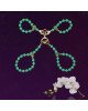 Нефритові наручники та поножі LOCKINK Jade Handcuffs & Anklecuffs Нефритові наручники та поножі LOCKINK Jade Handcuffs & Anklecuffs