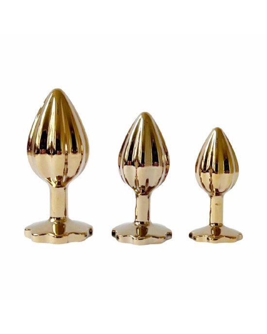 Набір анальних пробок LOCKINK YEAHWOW Nympho Butt Plug Set Набір анальних пробок LOCKINK YEAHWOW Nympho Butt Plug Set