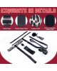 БДСМ-набір LOCKINK YEAHWOW Armbinder Restraint Set Black БДСМ-набір LOCKINK YEAHWOW Armbinder Restraint Set Black