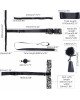БДСМ-набір LOCKINK YEAHWOW Armbinder Restraint Set Black БДСМ-набір LOCKINK YEAHWOW Armbinder Restraint Set Black
