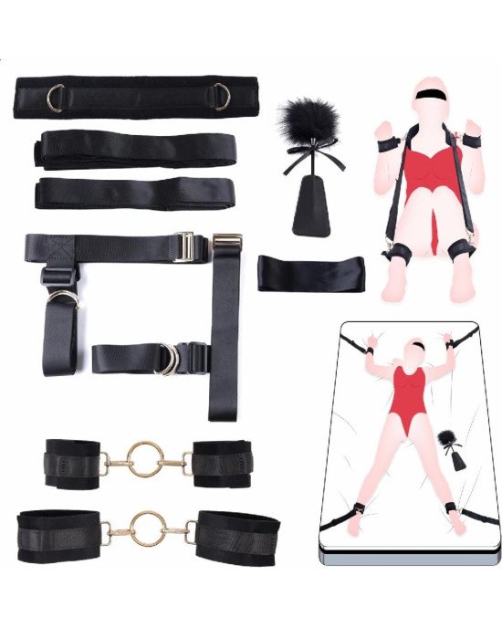 БДСМ-набір LOCKINK YEAHWOW Bed Restraint set БДСМ-набір LOCKINK YEAHWOW Bed Restraint set