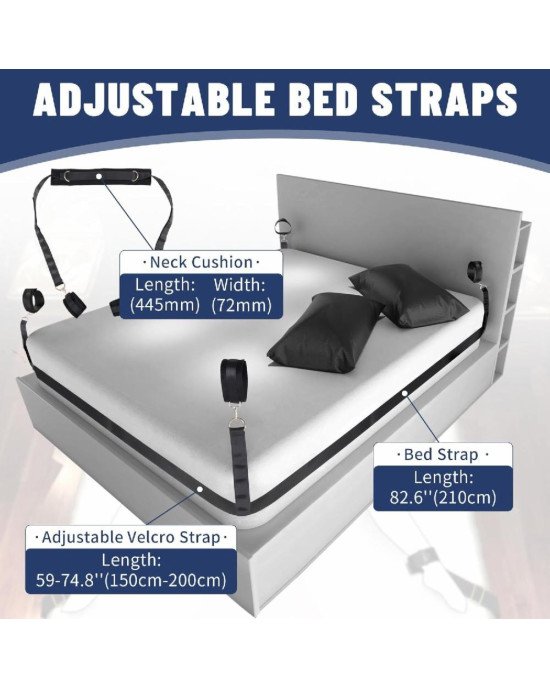 БДСМ-набір LOCKINK YEAHWOW Bed Restraint set БДСМ-набір LOCKINK YEAHWOW Bed Restraint set