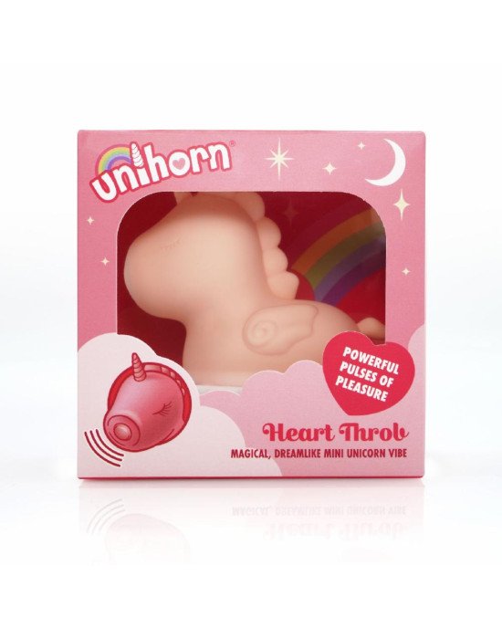 Вібратор-єдиноріжка Unihorn - Heart Throb, з пульсацією Вібратор-єдиноріжка Unihorn - Heart Throb, з пульсацією