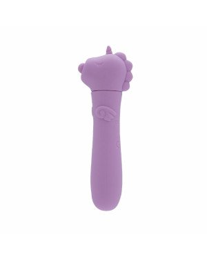 Вібратор-єдиноріжка Unihorn USB Bullet - Karma Lilac, віброкуля, USB-зарядка