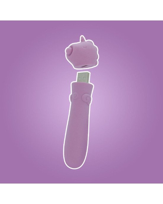 Вібратор-єдиноріжка Unihorn USB Bullet - Karma Lilac, віброкуля, USB-зарядка Вібратор-єдиноріжка Unihorn USB Bullet - Karma Lilac, віброкуля, USB-зарядка