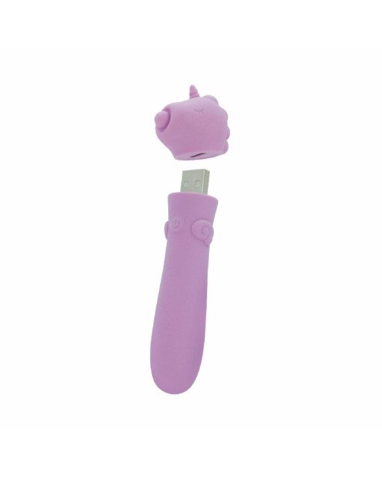 Вібратор-єдиноріжка Unihorn USB Bullet - Karma Lilac, віброкуля, USB-зарядка Вібратор-єдиноріжка Unihorn USB Bullet - Karma Lilac, віброкуля, USB-зарядка